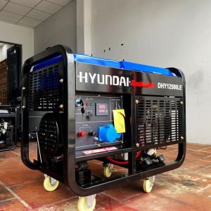 Máy phát điện 10kW chạy dầu Hyundai DHY12500LE