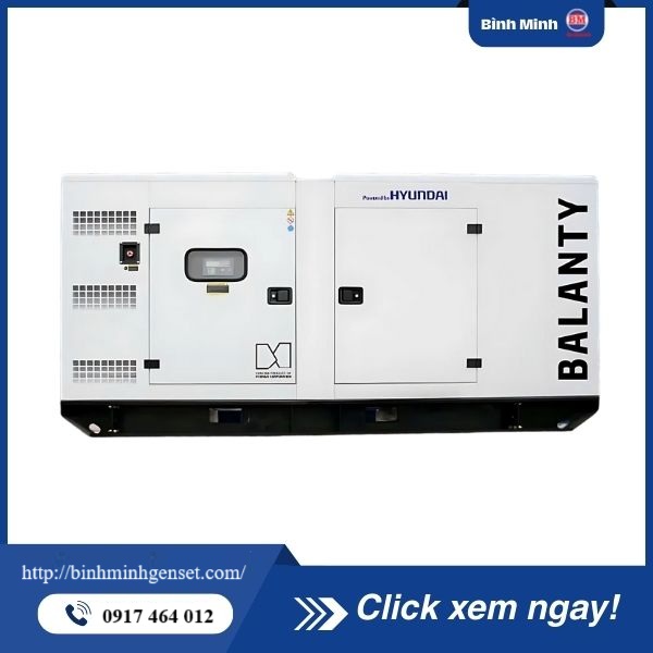 Máy phát điện Hyundai 375kVA 3 pha DHY415KSE