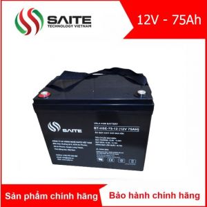 Ắc quy kín khí Saite 75AH BT-12M75AC